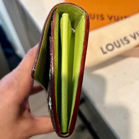 Louis Vuitton▪️RARE Multicolor full size Continental Sarah wallet - Picture 10 of 12